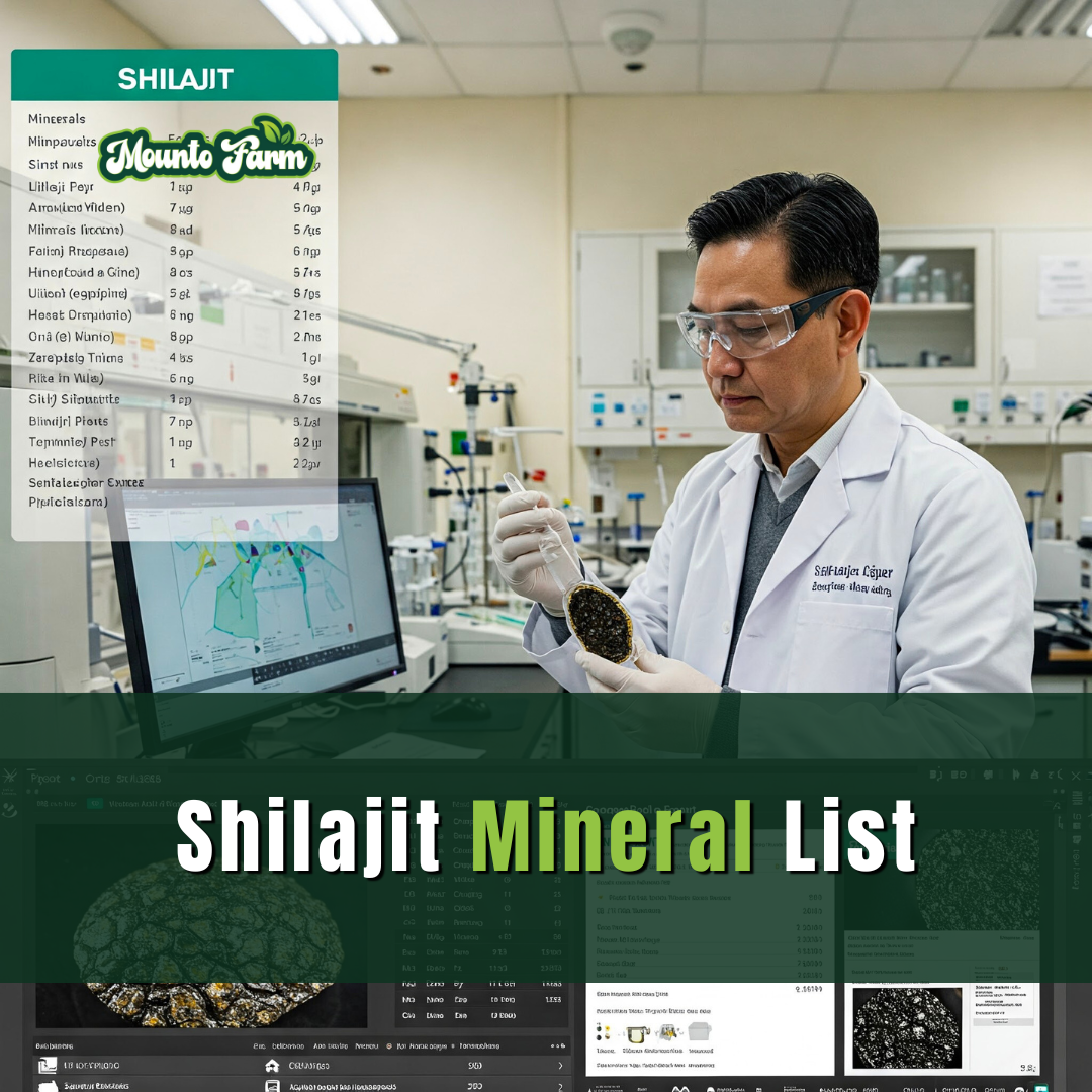Shilajit 85 Minerals List: What Makes This Ancient Resin a Nutrient Powerhouse?