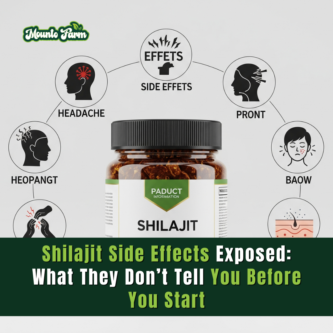 Shilajit Side Effects Exposed: What They Don’t Tell You Before You Start