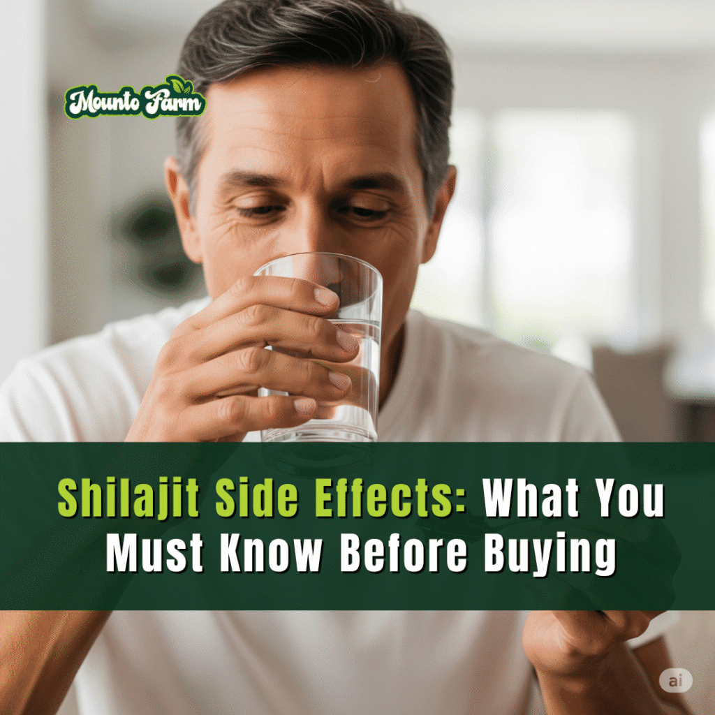 Shilajit Side Effects Before Buying Mountofarm Shilajit