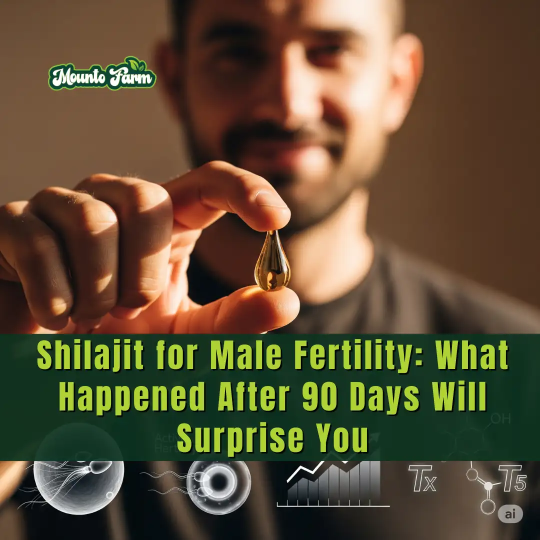 Read more about the article Shilajit for Male Fertility: What Happened After 90 Days Will Surprise You
