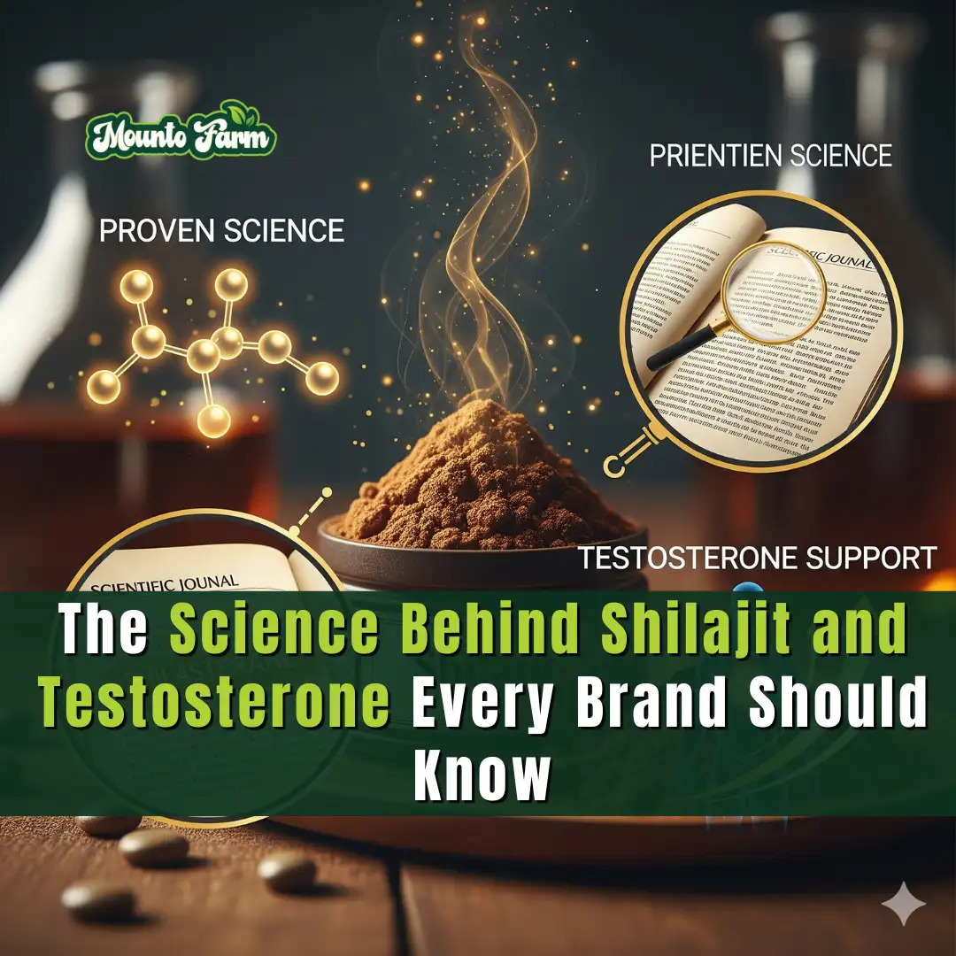 Read more about the article The Science Behind Shilajit and Testosterone Every Brand Should Know