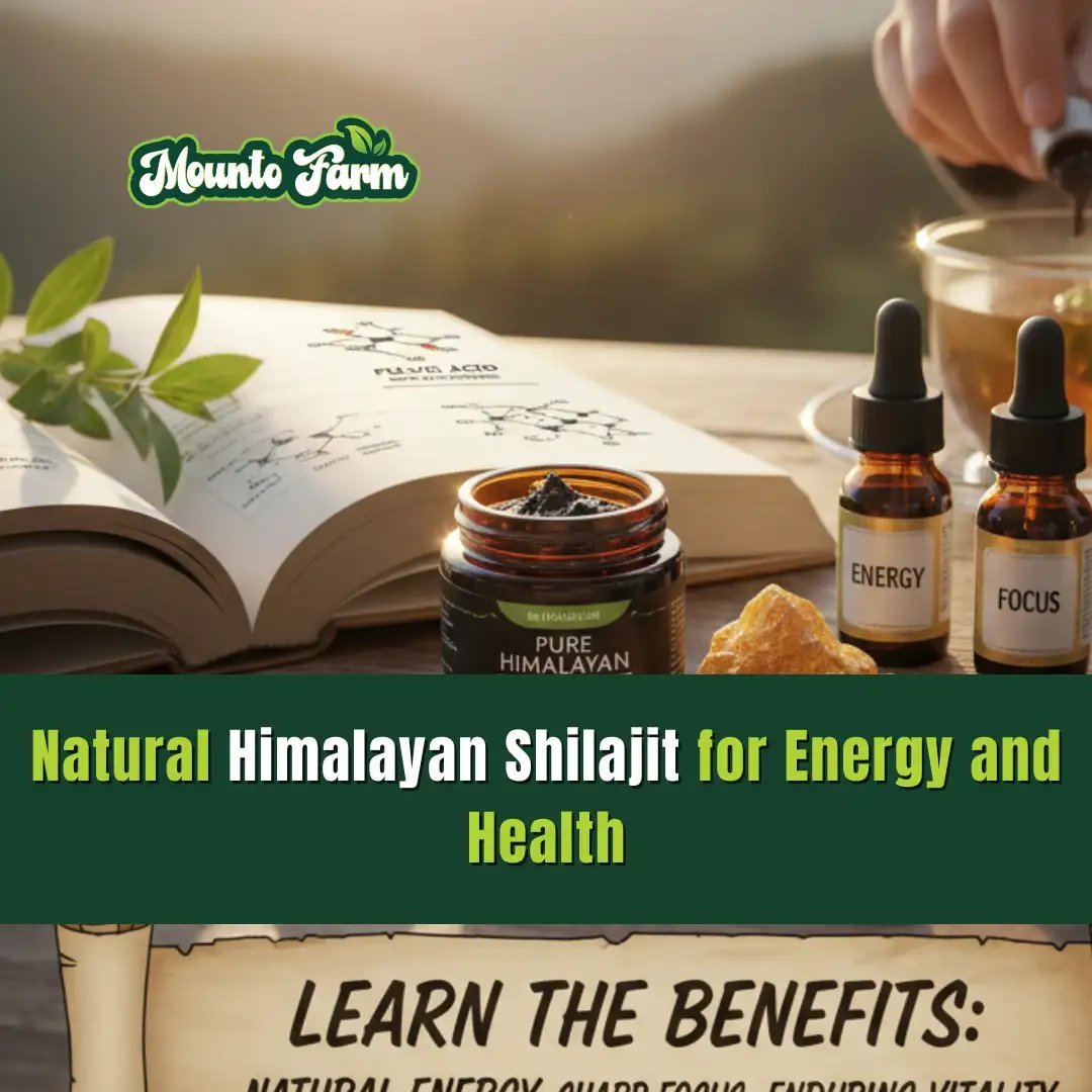 Natural Himalayan Shilajit for Energy and Health