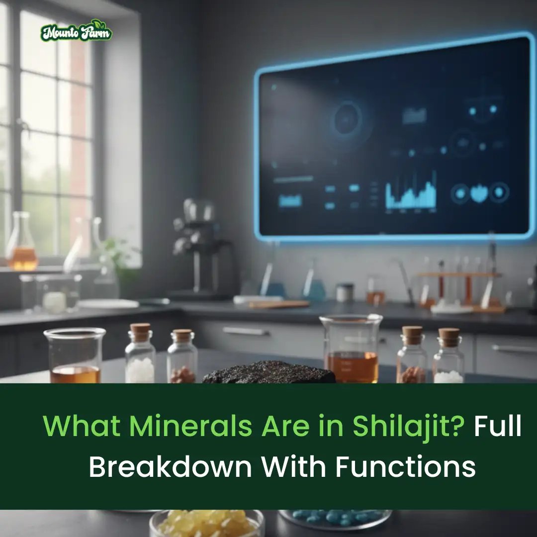 Read more about the article What Minerals Are in Shilajit? Full Breakdown With Functions