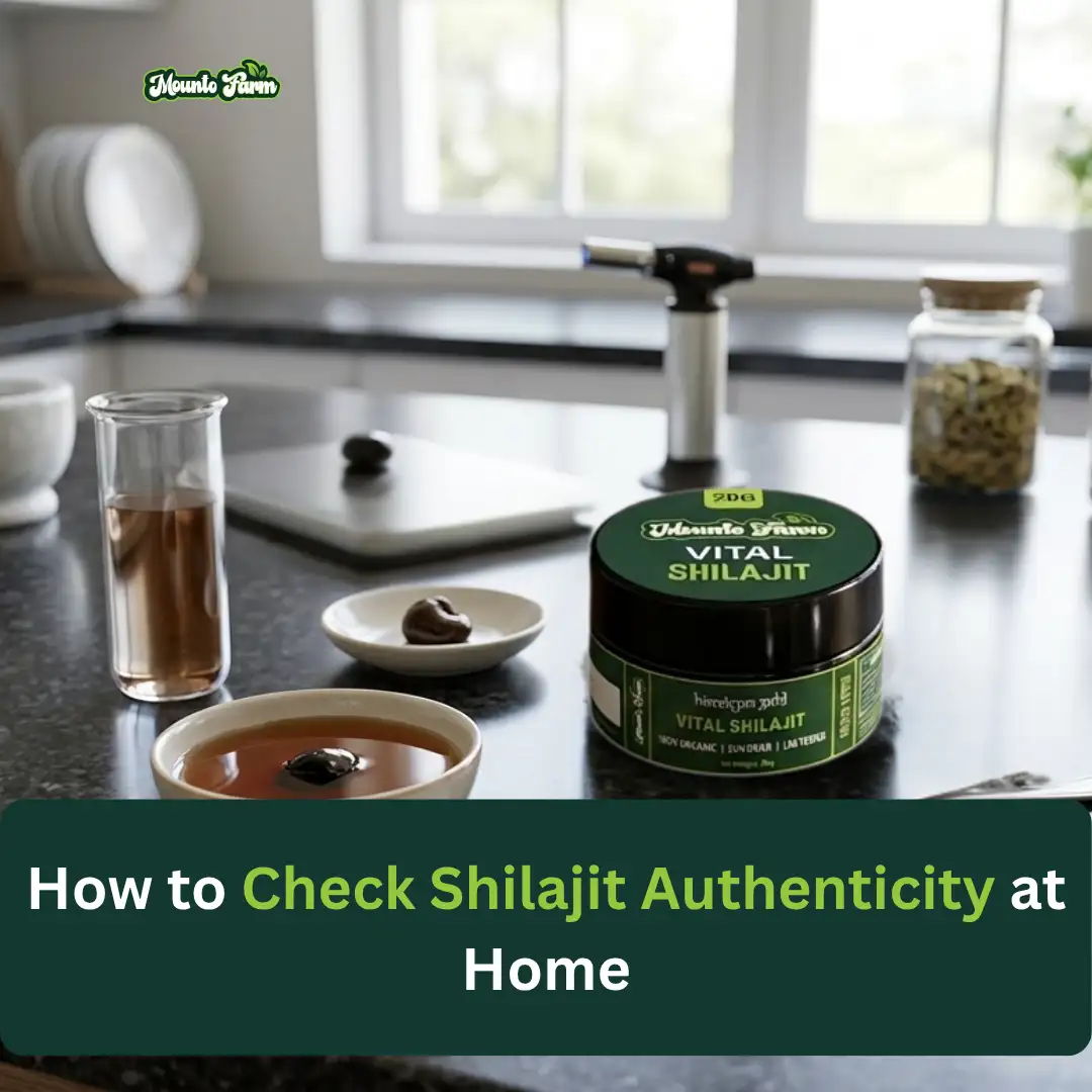Shilajit Authenticity check