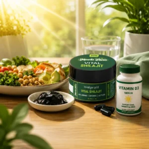 Shilajit and Vitamin D Together for Daily Wellness