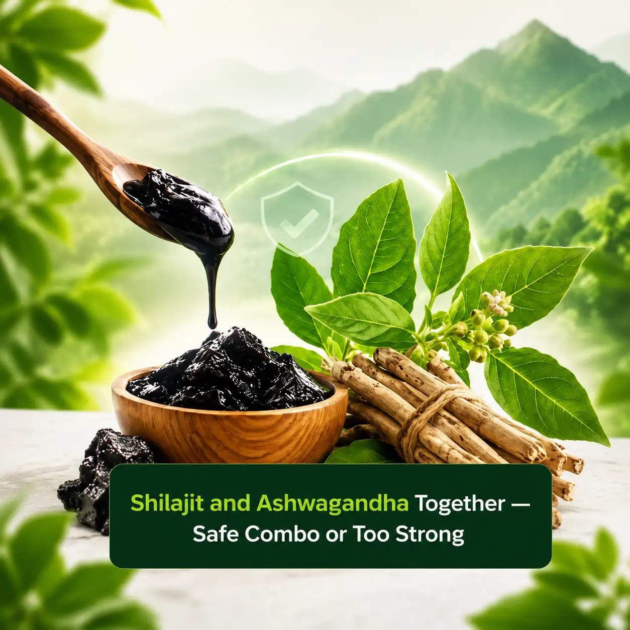 Shilajit and Ashwagandha Together