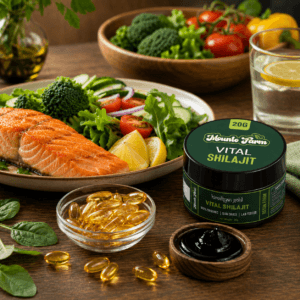 Shilajit and Omega-3