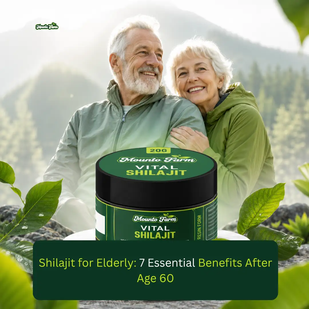 Read more about the article Shilajit for Elderly: 7 Essential Benefits After Age 60
