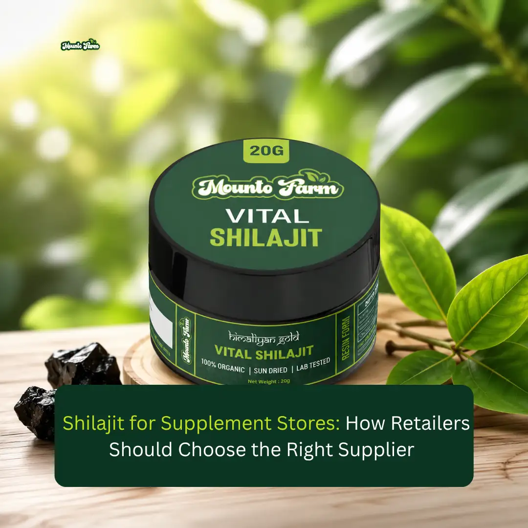 Read more about the article Shilajit for Supplement Stores: How Retailers Should Choose the Right Supplier
