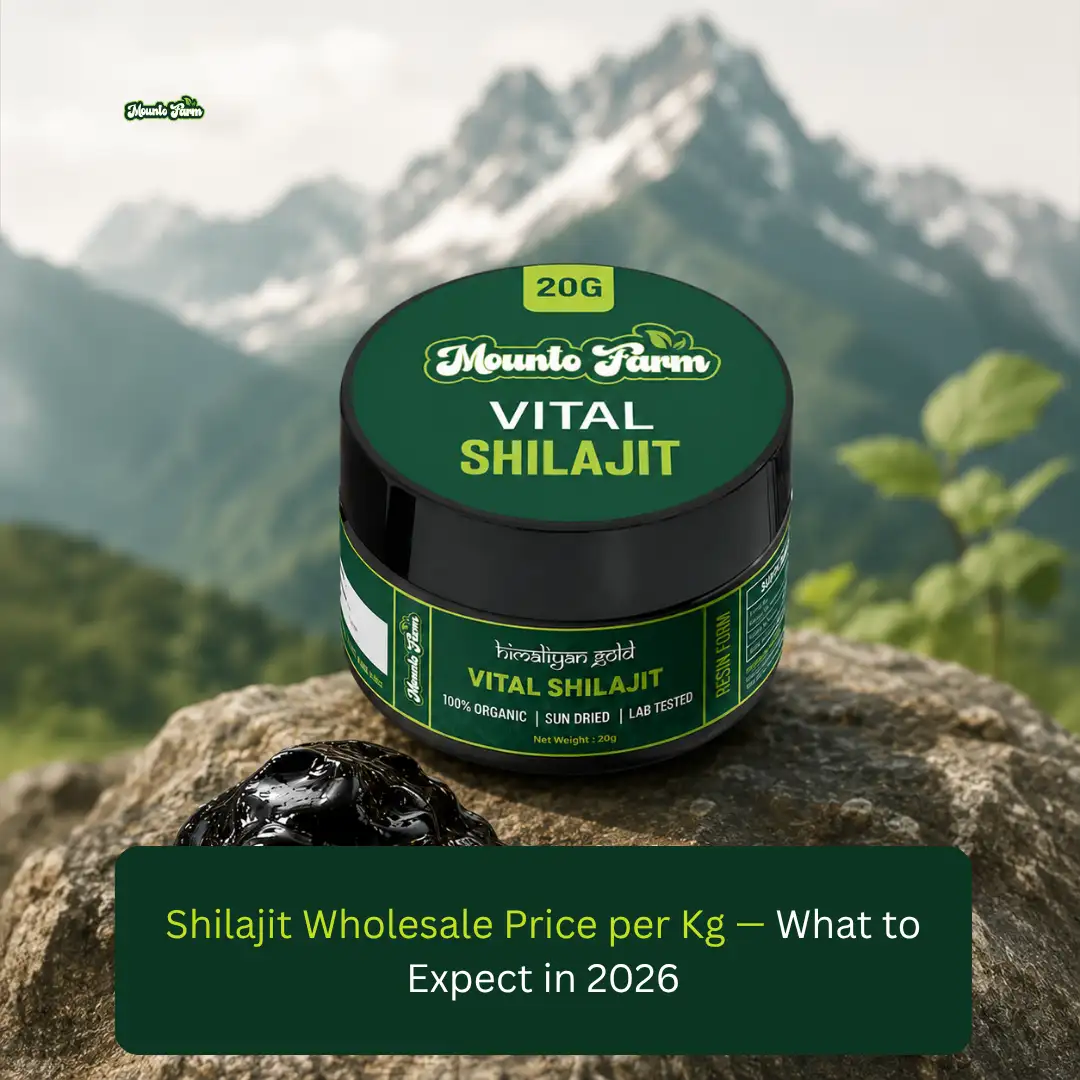 Read more about the article Shilajit Wholesale Price per Kg — What to Expect in 2026