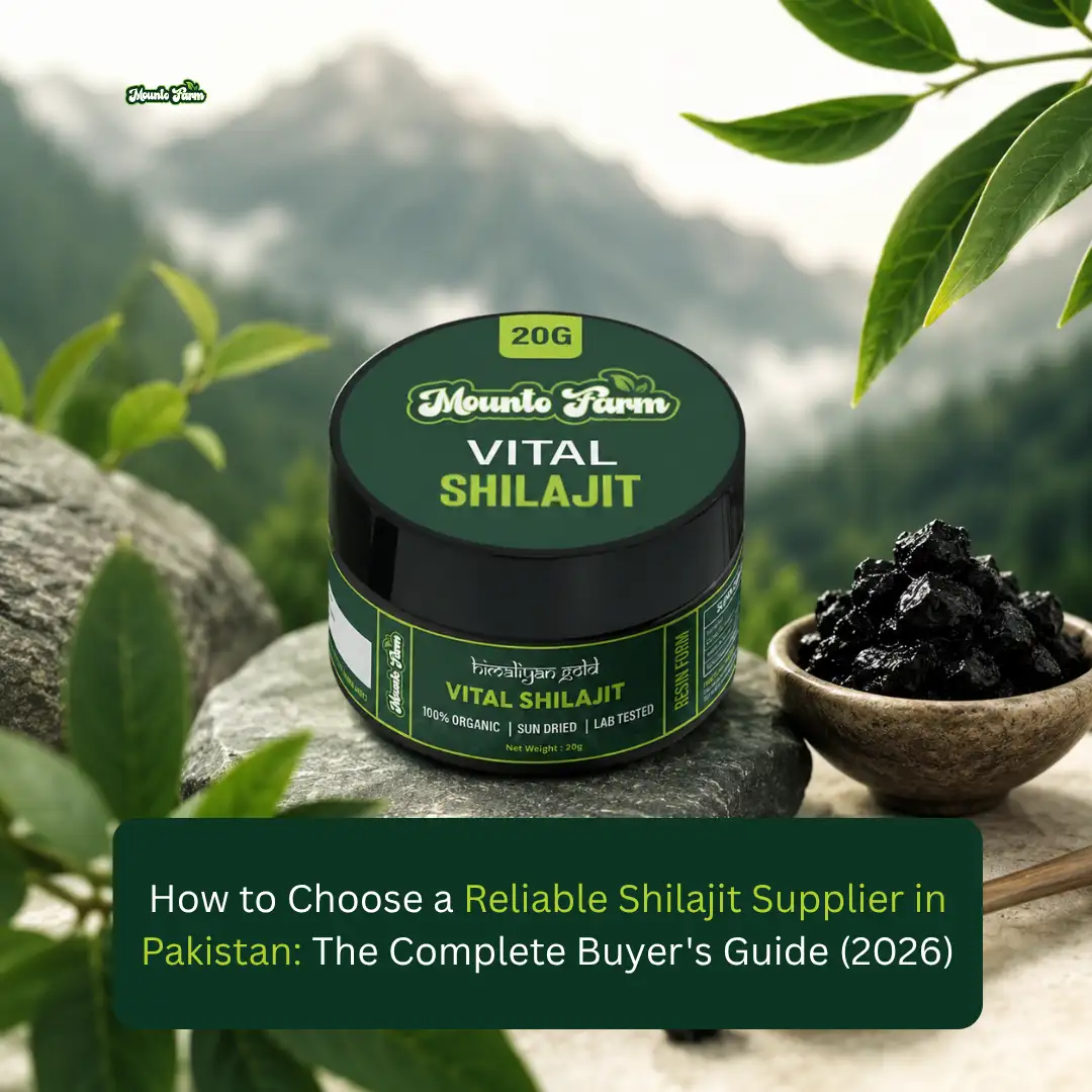 Reliable Shilajit Supplier in Pakistan
