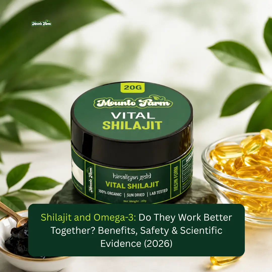 Shilajit and Omega-3