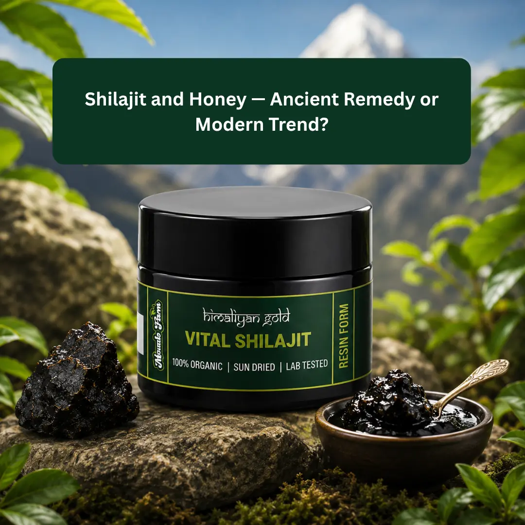 Shilajit and Honey