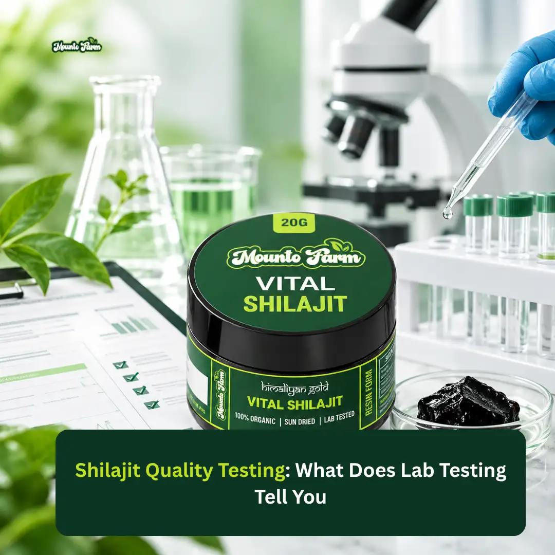 Shilajit Quality Testing