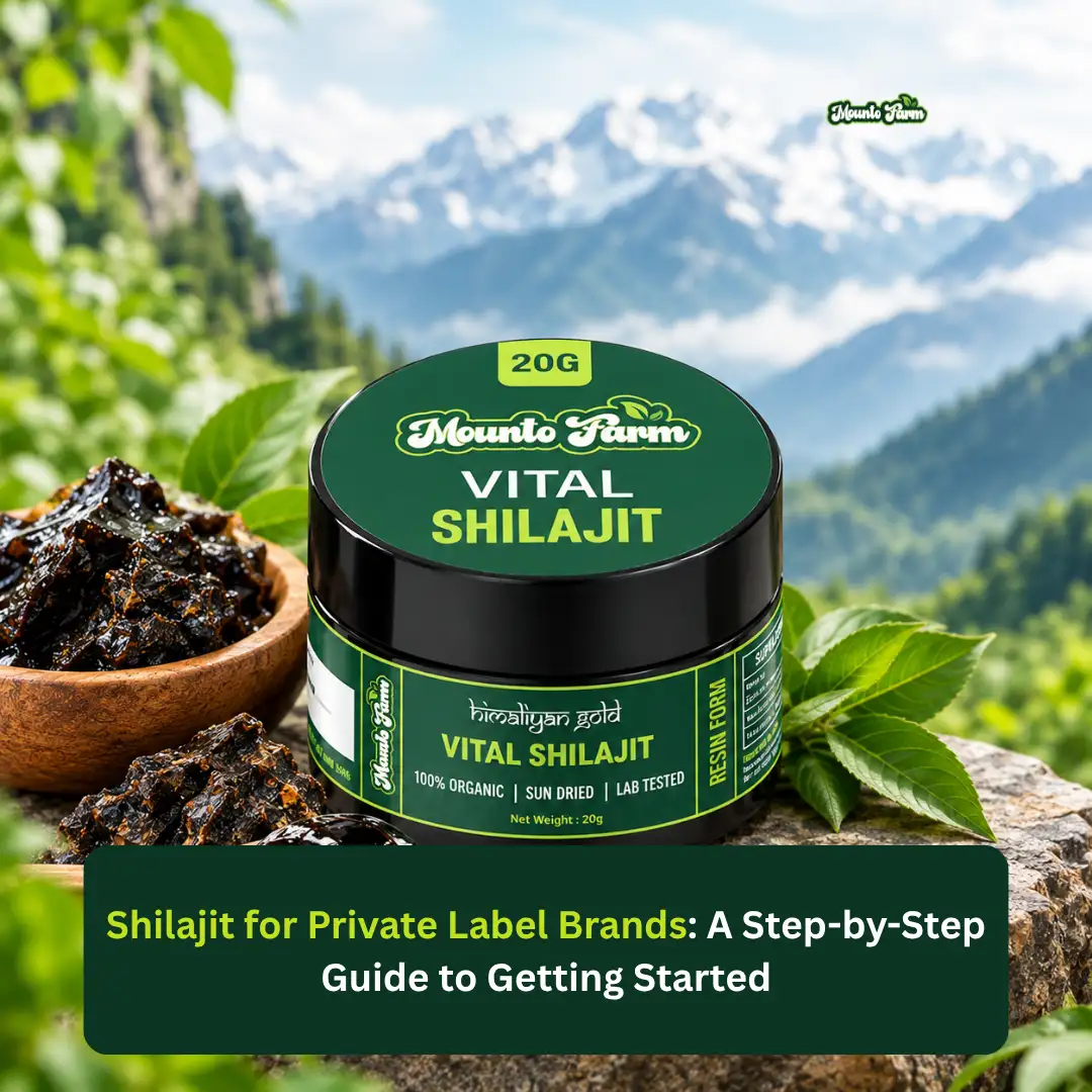Shilajit for Private Label Brands