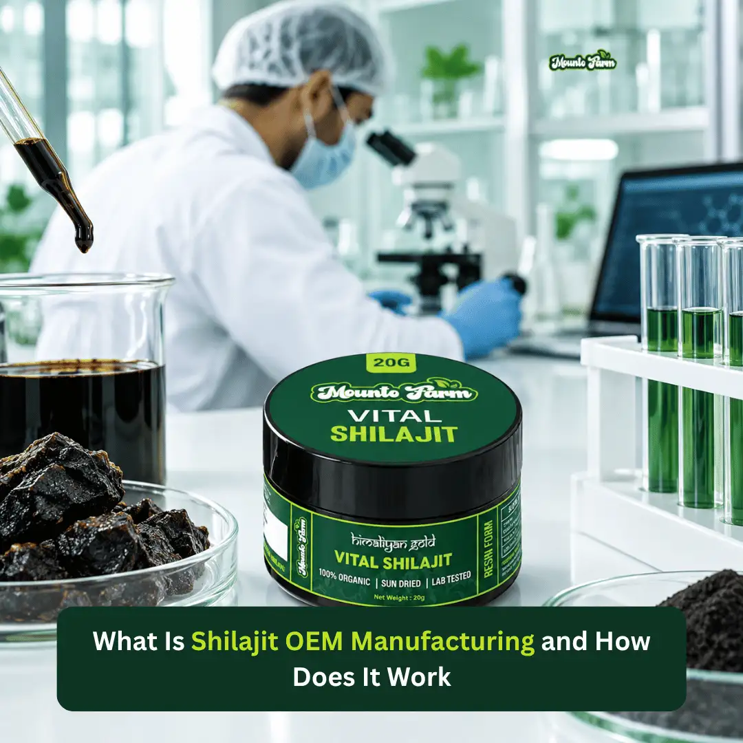 Shilajit OEM Manufacturing
